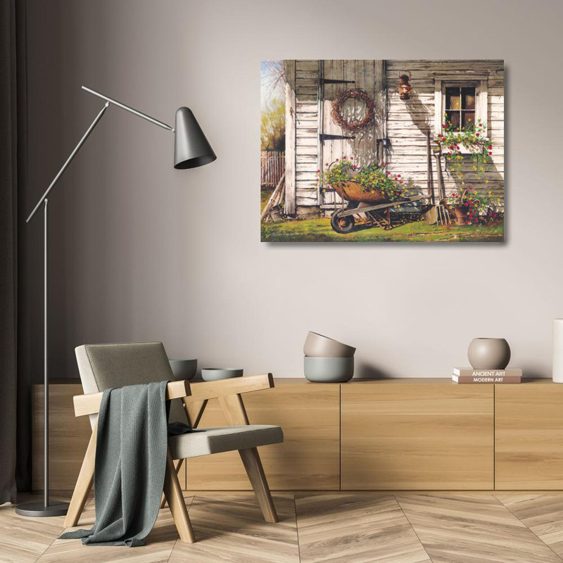 Spring Cleaning, 18" H x 24" W