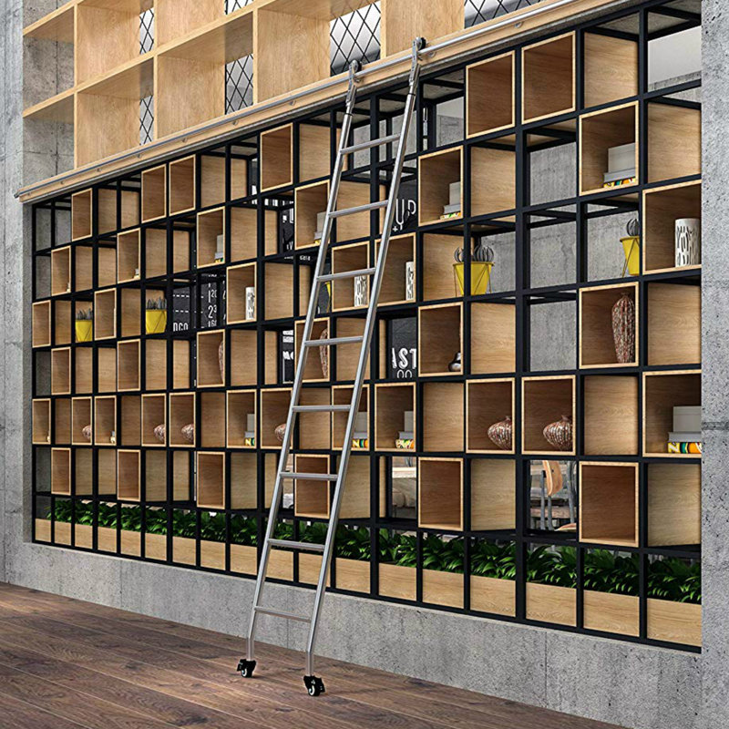 7 - Step Stainless Steel Folding Step Ladder