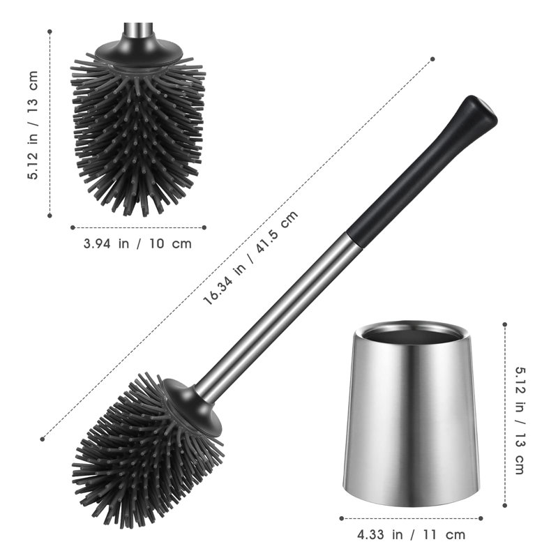 Ensemble de porte-brosse de toilette