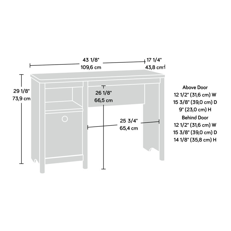 Bureau Dover Edge, Gris