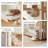 Large Solid Wood Cat House, Compatible with Automatic Litter Boxes