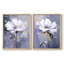 FLORAL Series CDxxviii - reproduction encadrée de qualité supérieure - prête à être accrochée - aucun clou requis - aucun clou requis-1558845542-1558845536