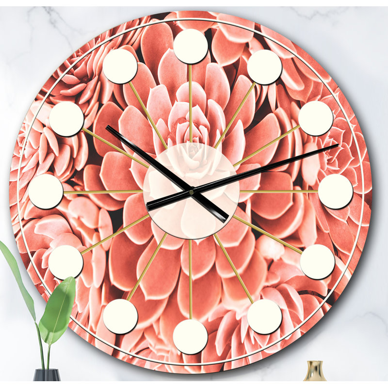 Horloge murale Coral, Surdimensionné
