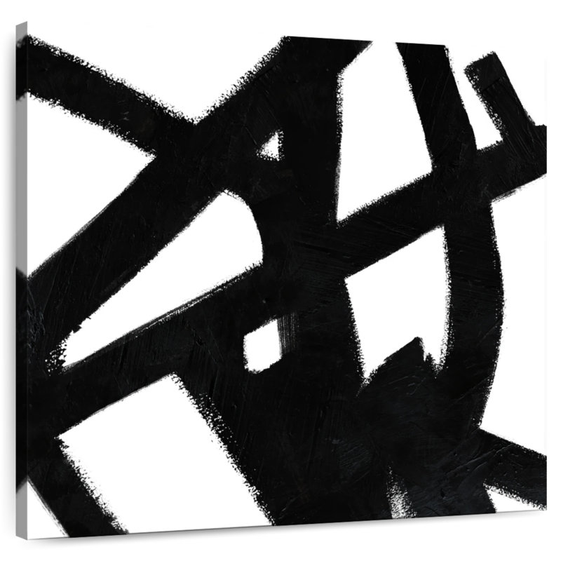 Avery Black Ink Streaks II