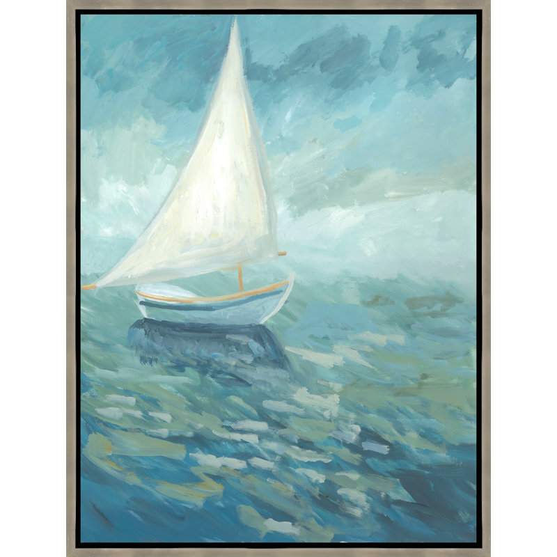 All The Way Painting by Ryan Brown, 49.75" H x 37.75" W, Glass Coat
