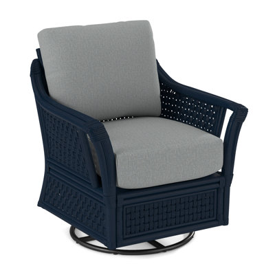 Boca Upholstered Swivel Armchair