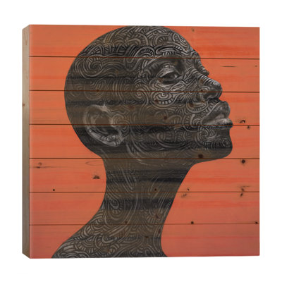 Nataana par Steve Nyaga - impression sur bois sans cadre
