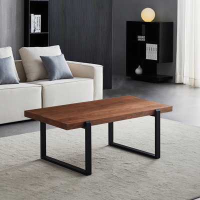 Runge Solid and Frame Coffee Table