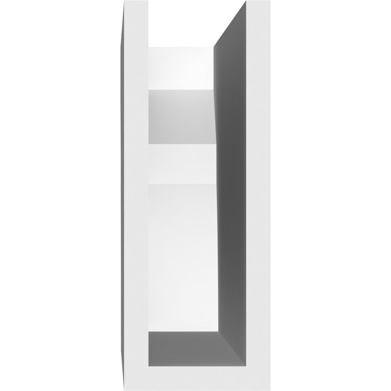 Queue de chevron standard en PVC de qualité architecturale Monterey, H 8 po x L 3 po x P 36 po