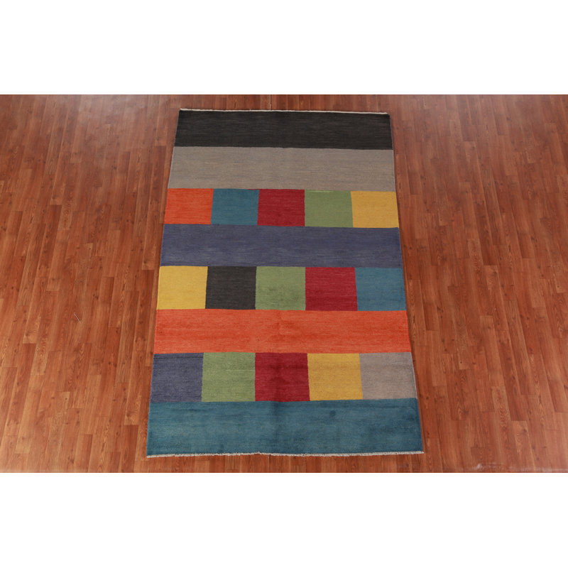 Tapis oriental moderne Gabbeh 5 x 8