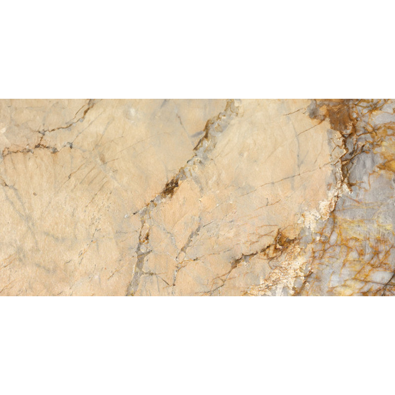 Panneaux muraux imitation marbre beige 23,6 po x 11,8 po Falkirk Moray (paquet de 10)