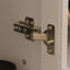 Armoire vitrée 77,2 po H 2 pièces