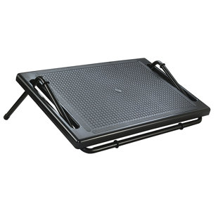 Repose-pieds ergonomique robuste à angle fixe