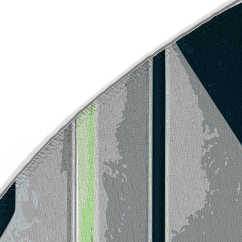 Tapis intérieur et extérieur Starforge, Rond 5 pi