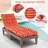 73'' Lounge Chaise Cushion Padded Recliner Cushion Orange-846649208-846649218