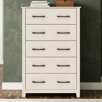 Commode 5 tiroirs H 46,7 po Walter
