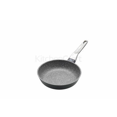 Rachael Ray 87631-T Cucina Hard Anodized Nonstick Skillet with Helper  Handle, 14 Inch Frying Pan, Gray/Red