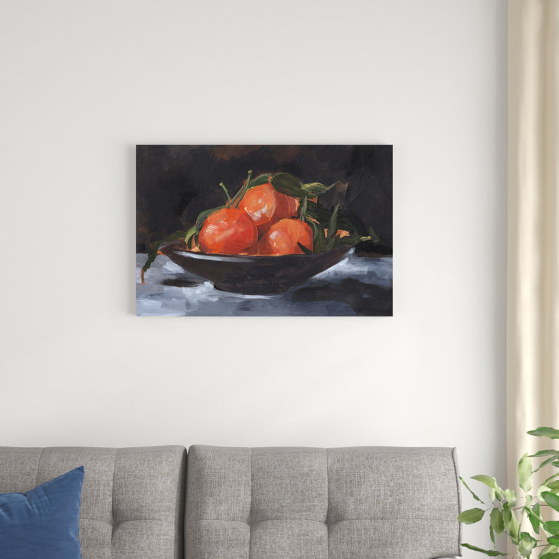 Assiette de fruits II, H 20 po x l 30 po
