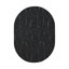Tapis raffiné à imprimé raffiné noir-21817871