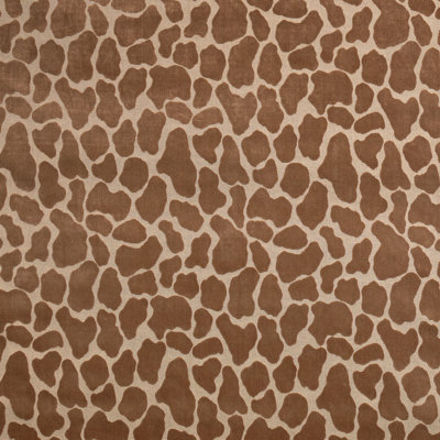 Giraffe Velvet Fabric