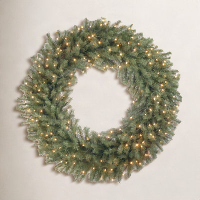 Fir Pre-Lit Wreath