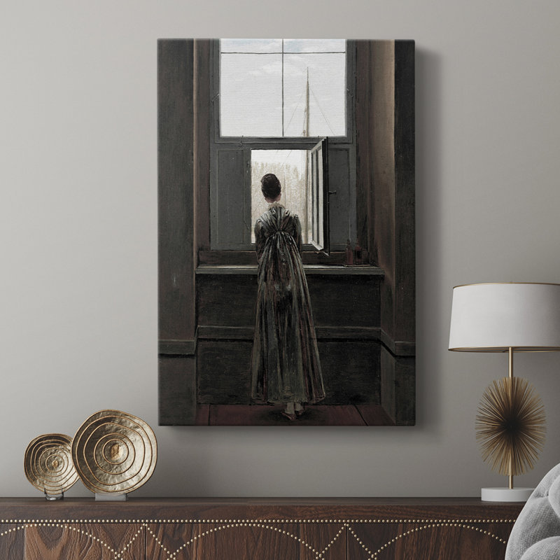 Paysage rétro CCXLII - galerie Cavas, H 18 po x l 12 po