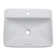 Kingston Brass Century Ceramic Rectangular Drop-In Bathroom Sink