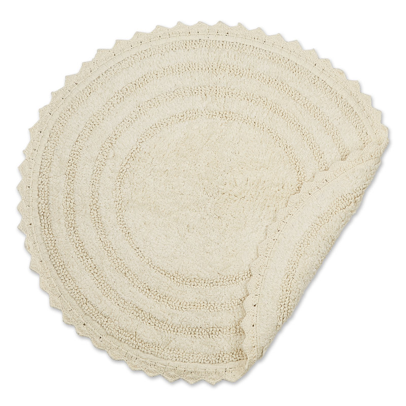 Lisk Bath Rug, Cream