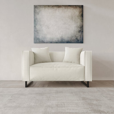 Linen Upholstered Loveseat