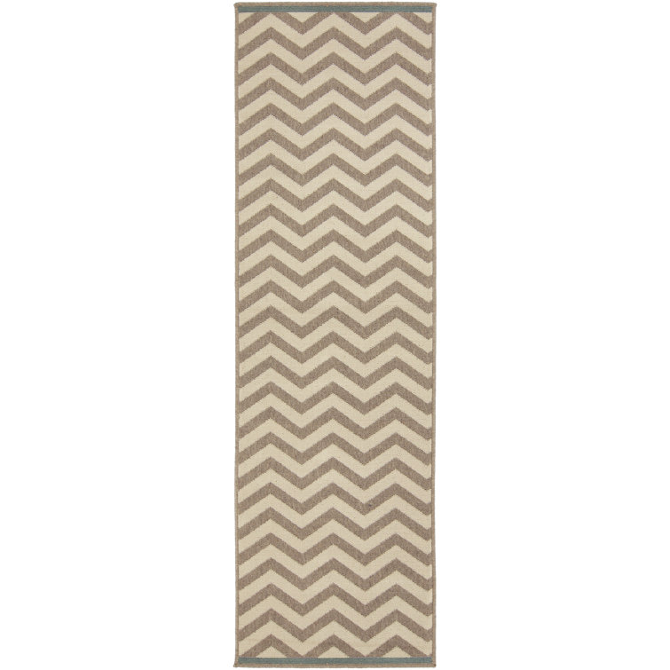 Devries Chevron Indoor / Outdoor Rug