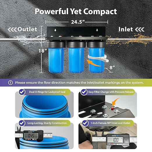 Système de filtration d'eau iSpring Ultimate Protection