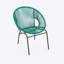 Chaise d'extérieur en osier, ensemble de 2-1959214457