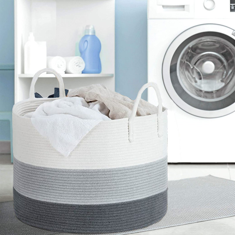 Highland Dunes Fabric Bin