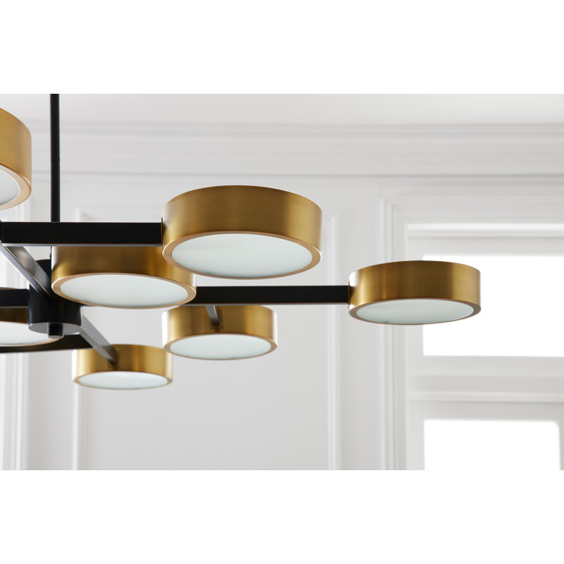 Linus 10 - Light Glass Chandelier