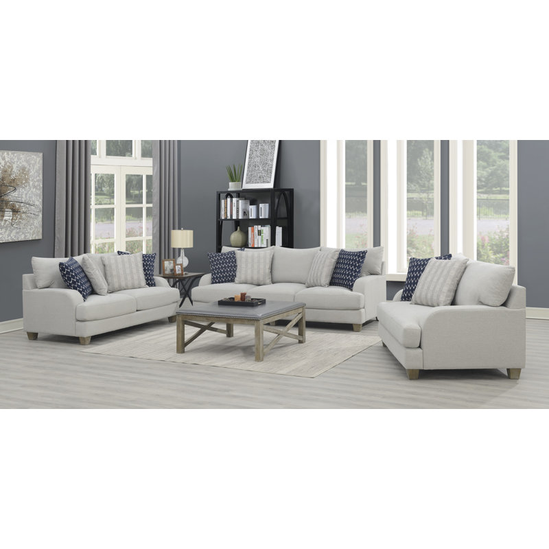 Linsi Drisko 102" Upholstered Sofa Set