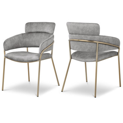 Yara Velvet Dining Chair