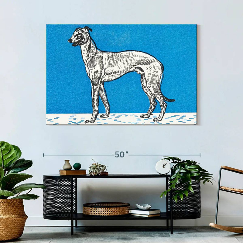 Brampt Greyhound III, 32" H x 48" W