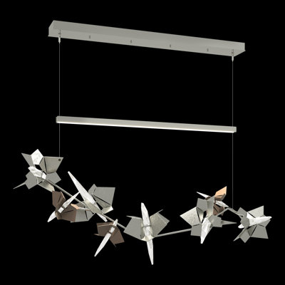 Belladonna Kitchen Island LED Pendant with Crystal Accents