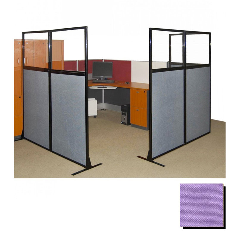 Paravent autoportant, Océan, H 70 po x l 66 po