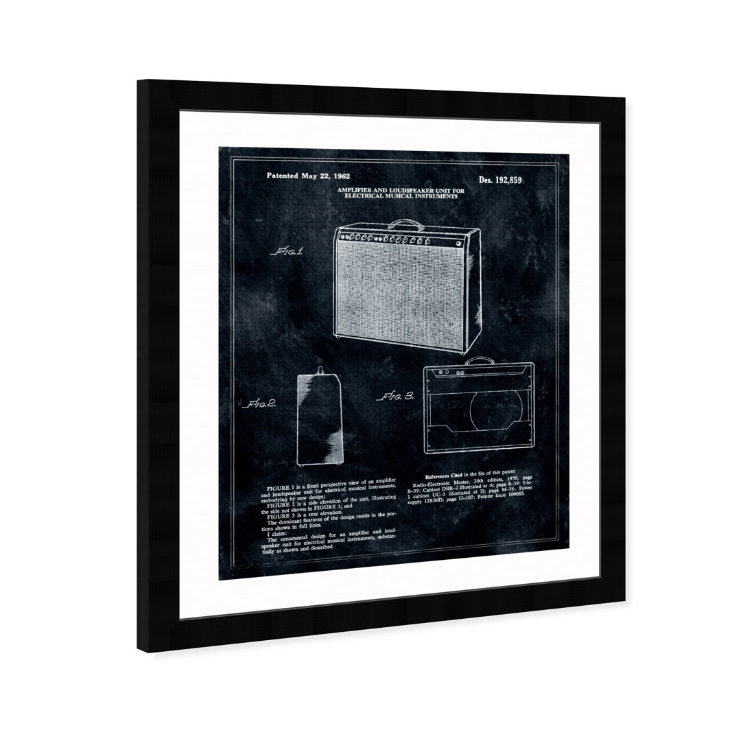 'Amplifier 1962' Framed Graphic Art