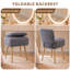 Upholstered Sherpa Butterfly Chair-597414409