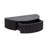 Kristie Half-circle Mango Floating Shelf with Drawer-657414403