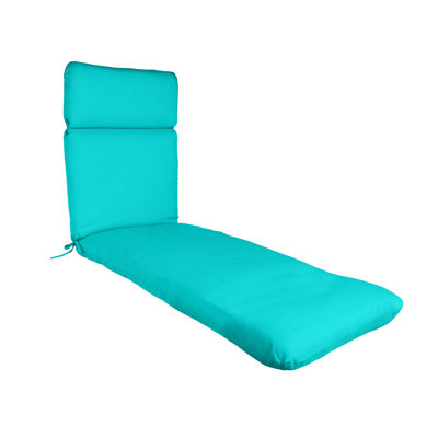 Wendin Outdoor 3'' Chaise Lounge Seat Cushion