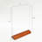 Acrylic T Shape Sign Holder-93762232