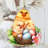 Spring Chicks Wooden Ornaments By G. Debrekht