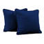 Coussin rectangulaire en microfibre lombaire avec passepoil, paquet de 2-114638935-114638936