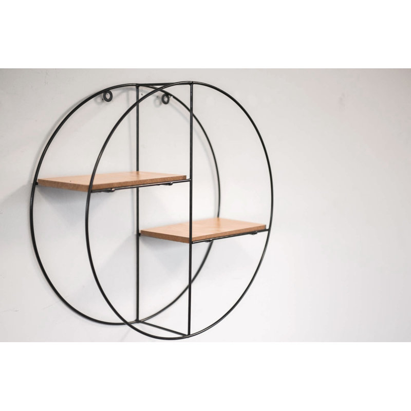 Chappel 2 Piece Circle Bracket Shelf