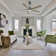 Bascio 5 - Blade LED Standard Ceiling Fan with Remote Control and Light Kit Included
