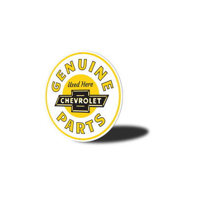 Enseigne en aluminium Chevy