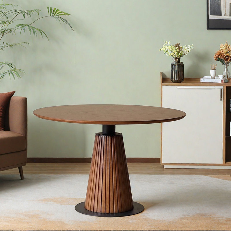 Table de salle à manger Carlane, H 29,52 po x L 51,18 po x l 51,18 po